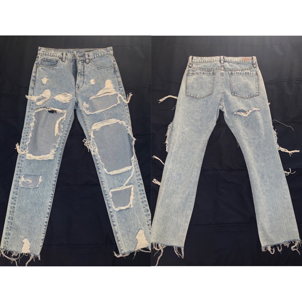 High rise mom jeans